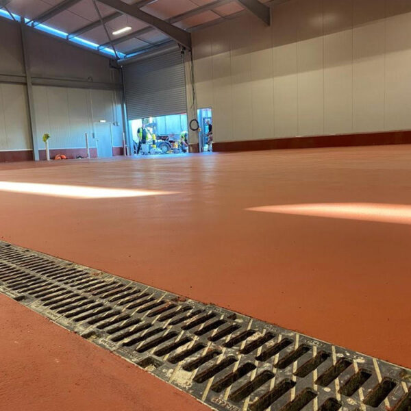 Removing Failed Epoxy Coating & Replacing It with Heavy Duty Hygienic Polyurethane Screed And Wall Render For A.D Harvey Product Expansion