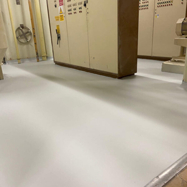 Applying Our None Intrusive Asbestos Overlay Resin System For ADM Milling’s Active Flour Processing Plant With Anti-Static Matt Seal&nbsp;